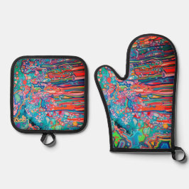 Set De Manoplas Doodle