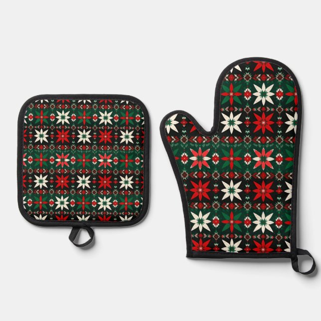 Set De Manoplas Edición Escandinava de Navidad 3 (Anverso)