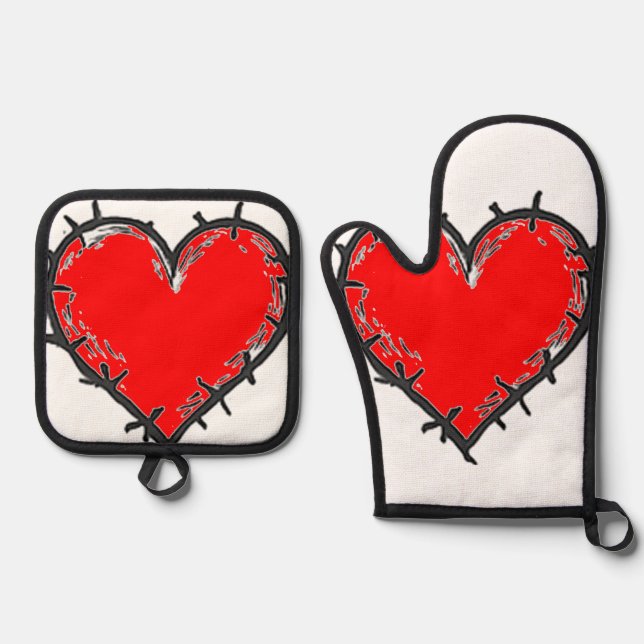 Set De Manoplas El amor es (Anverso)