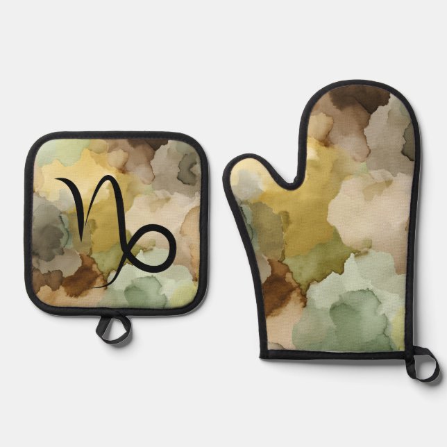 Set De Manoplas 🐐 El Conjunto de Cocina de Dominio Terrestre (Anverso)