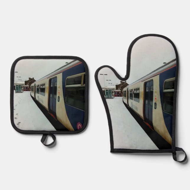 Set De Manoplas El costado del tren (Anverso)