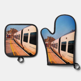 Set De Manoplas El costado del tren