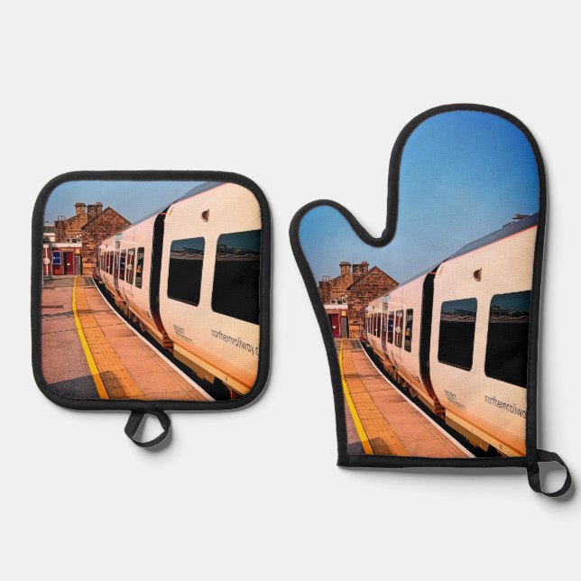 Set De Manoplas El costado del tren (Anverso)