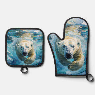 Set De Manoplas El espejismo ártico: El monarca nadador