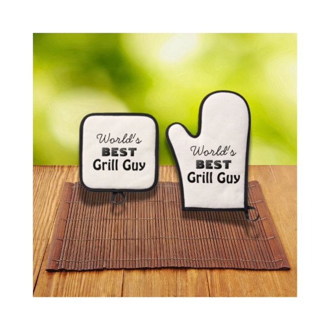 Set De Manoplas El mejor grill masculino del mundo (Subido por el creador)