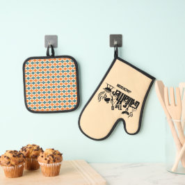 Set De Manoplas El padre de la parrilla