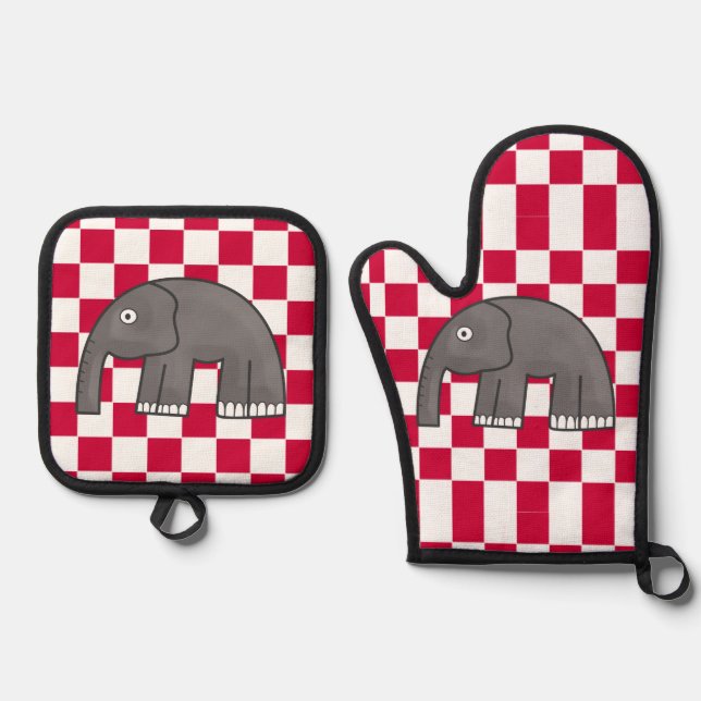 Set De Manoplas elefante (Anverso)