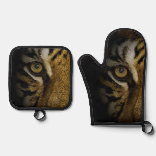 Set De Manoplas En el ojo de un tigre
