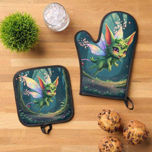 Set De Manoplas Enchanted Fairy Critter – Magical Forest Sprite  (De arriba hacia abajo)