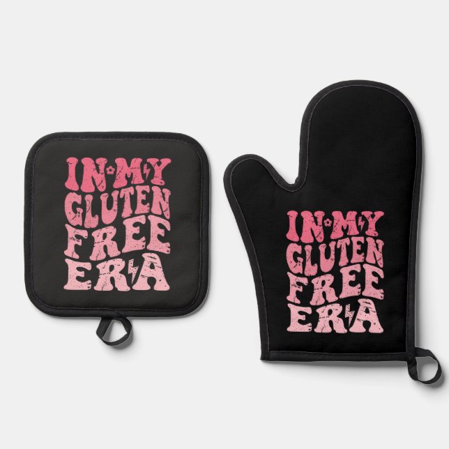 Set De Manoplas Era libre de gluten (Anverso)