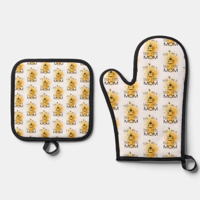 Set De Manoplas Eres una mamá tearrífica (Anverso)