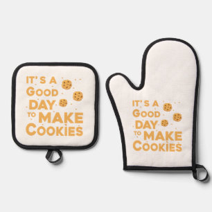 Set De Manoplas Es un buen día para hacer galletas para los panade