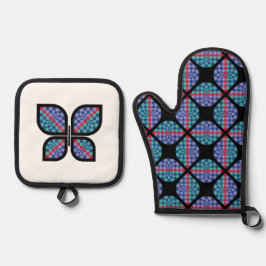 Set De Manoplas Esplendor en mosaico (Fusión)