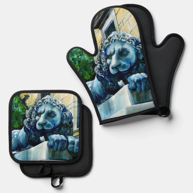Set De Manoplas Esteamed Feline (Anverso/Reverso)