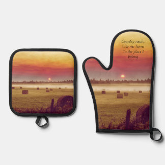 Set De Manoplas Estilo campestre