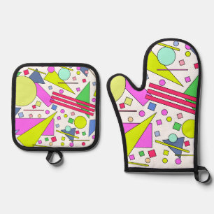 Set De Manoplas Estilo Retro Vintage 80s y 90s