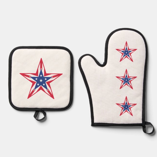 Set De Manoplas Estrella de la Libertad (Anverso)