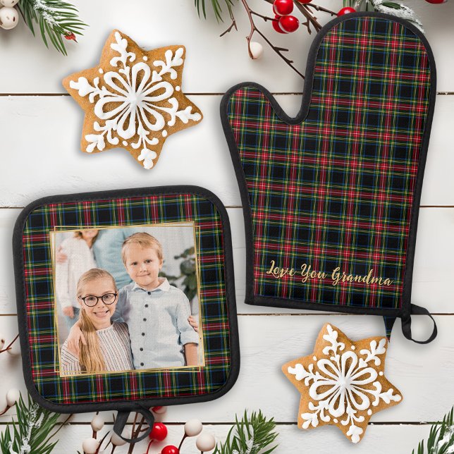 Set De Manoplas Familia de Abuelas Personalizados Oro de navidades (Subido por el creador)