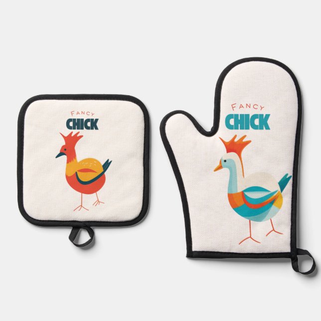 Set De Manoplas Fancy Chick (Anverso)
