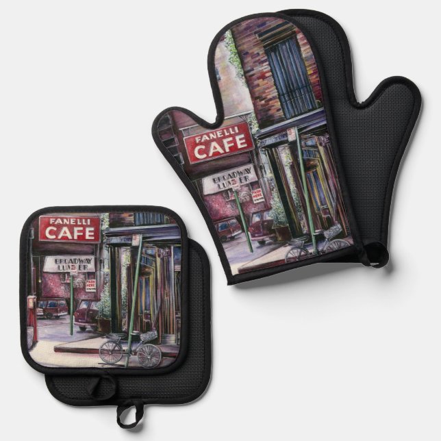 Set De Manoplas Fanelli Charm (Anverso/Reverso)