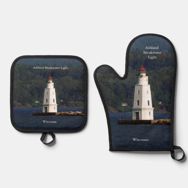 Set De Manoplas Faro Ashland Breakwater (Anverso)