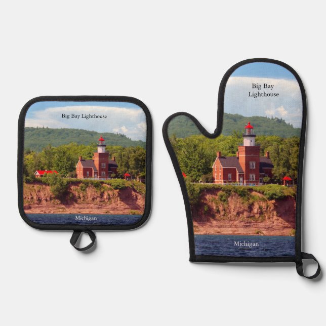 Set De Manoplas Faro de Big Bay (Anverso)