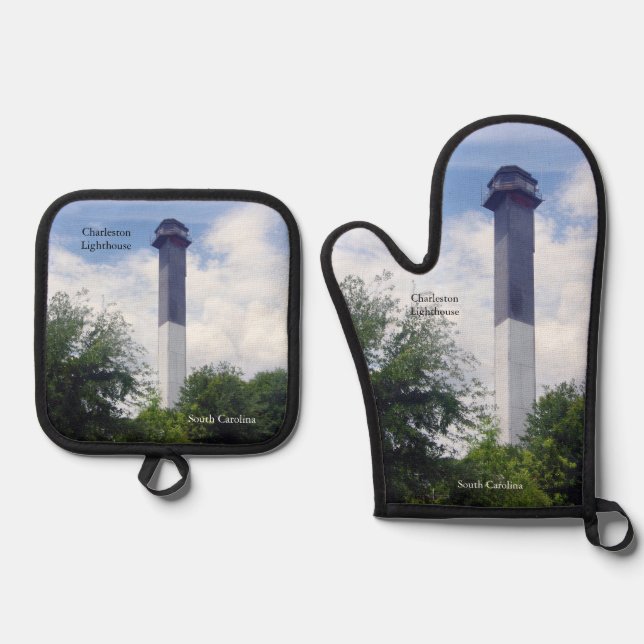 Set De Manoplas Faro de Charleston (Anverso)