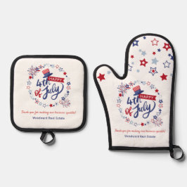 Set De Manoplas Feliz 4 de julio de marketing | Empresas inmobilia