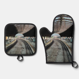 Set De Manoplas Ferrocarril