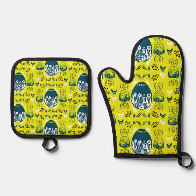 Set De Manoplas Festividad de abril de Pascua (Anverso)