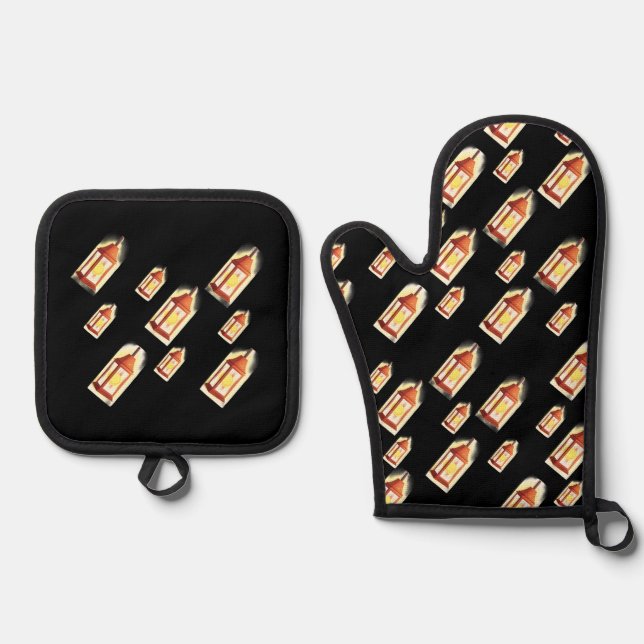 Set De Manoplas Floating Lantern Glow-Cozy Aesthetic Design (Anverso)