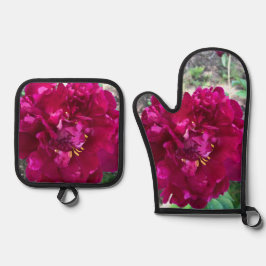 Set De Manoplas Flor