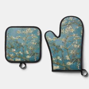 Set De Manoplas Flor de almendras de Vincent van Gogh (1890)