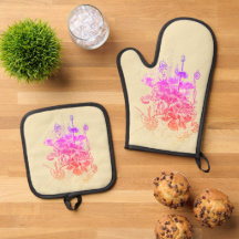 Flores rosa y morada