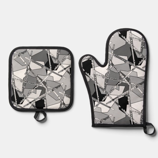 Set De Manoplas Flutos superpuestos (Anverso)