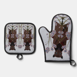 Set De Manoplas Flying Fox Sky Blue