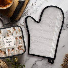 Set De Manoplas Fotografía de colección moderna Ama a tu abuela Me