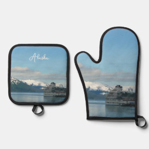 Set De Manoplas Fotografía de viajes de crucero en Alaska