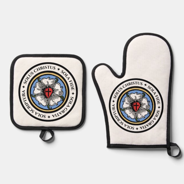 Set De Manoplas Four Solas (Anverso)