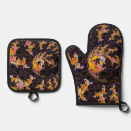 Set De Manoplas Fractal Firestorm Sphere