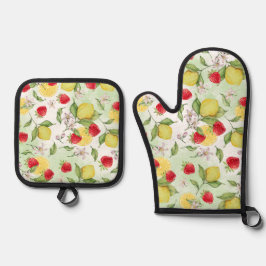 Set De Manoplas Fresa y limón