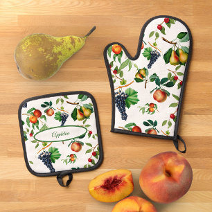 Set De Manoplas Fruta de la cosecha