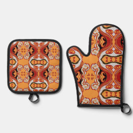 Set De Manoplas Fuego