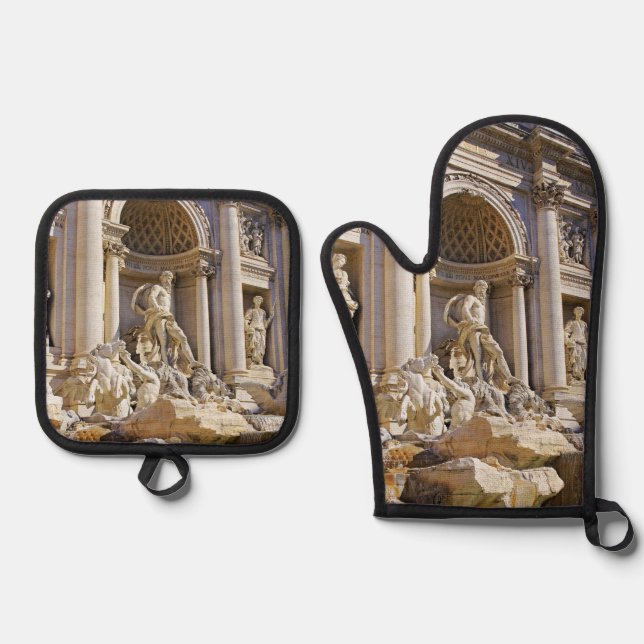 Set De Manoplas Fuente de Trevi (Anverso)