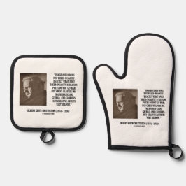 Set De Manoplas G.K. Chesterton Imagination Insanity Creative