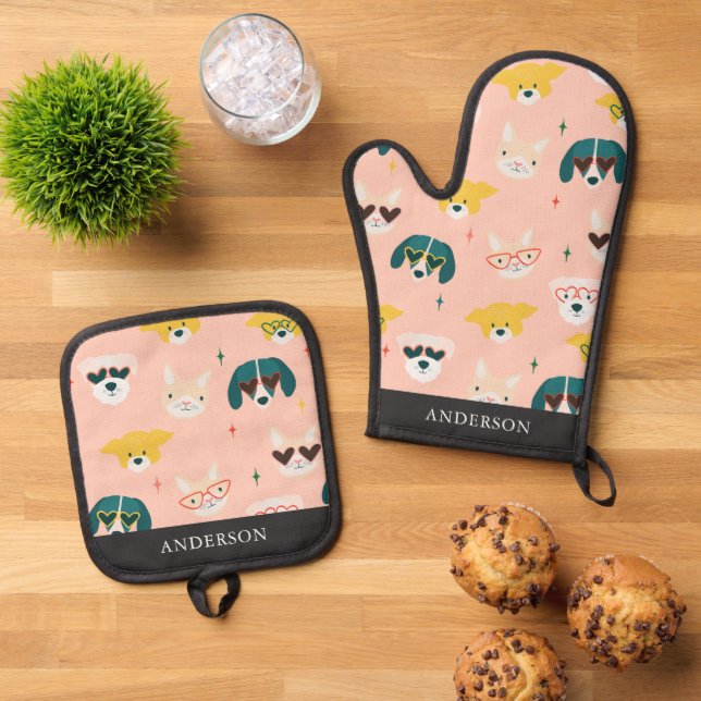 Set De Manoplas Gafas de sol de perros (De arriba hacia abajo)