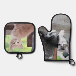 Set De Manoplas Gatitos