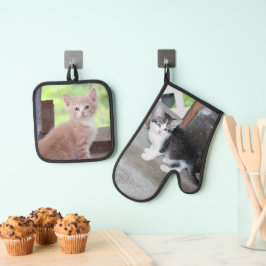 Set De Manoplas Gatitos