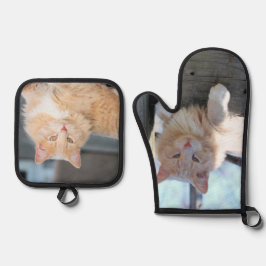 Set De Manoplas Gato