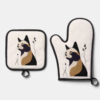 Set De Manoplas Gato caprichoso